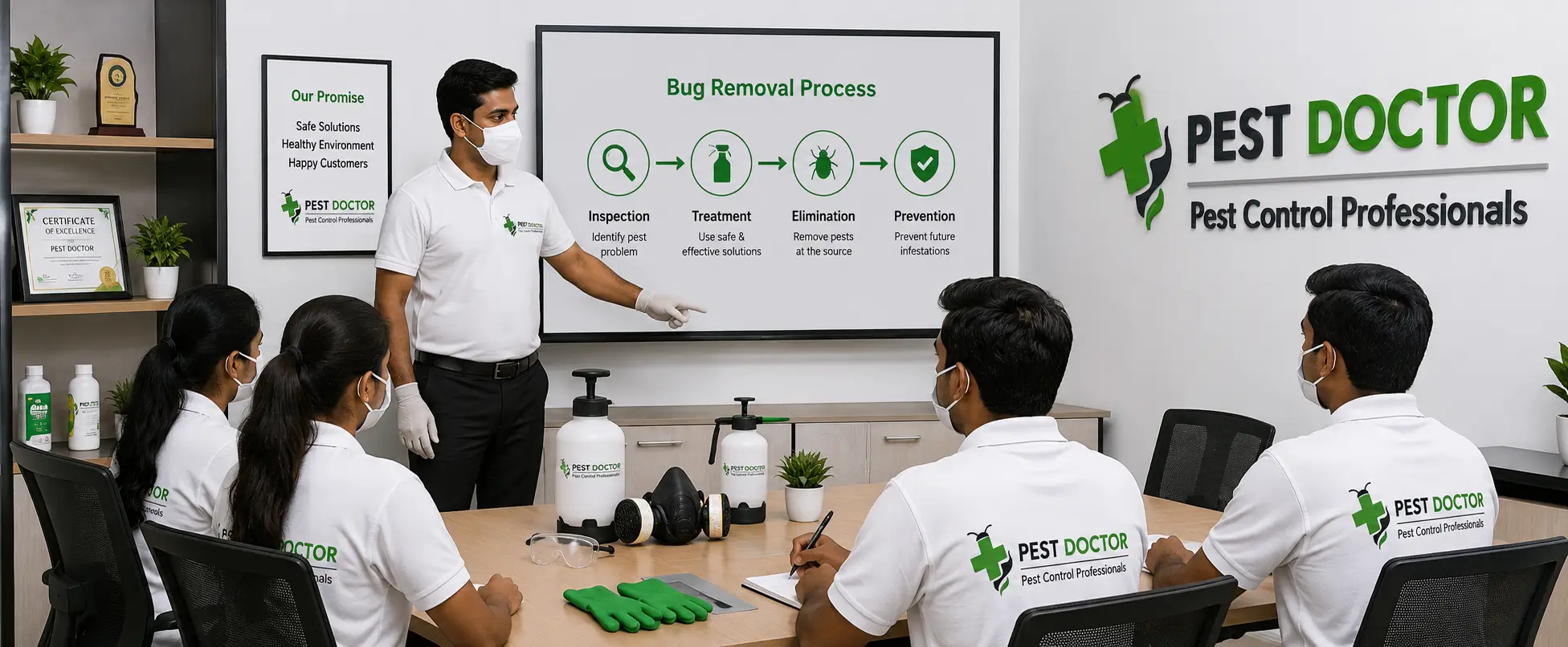 Pest Doctor team members
