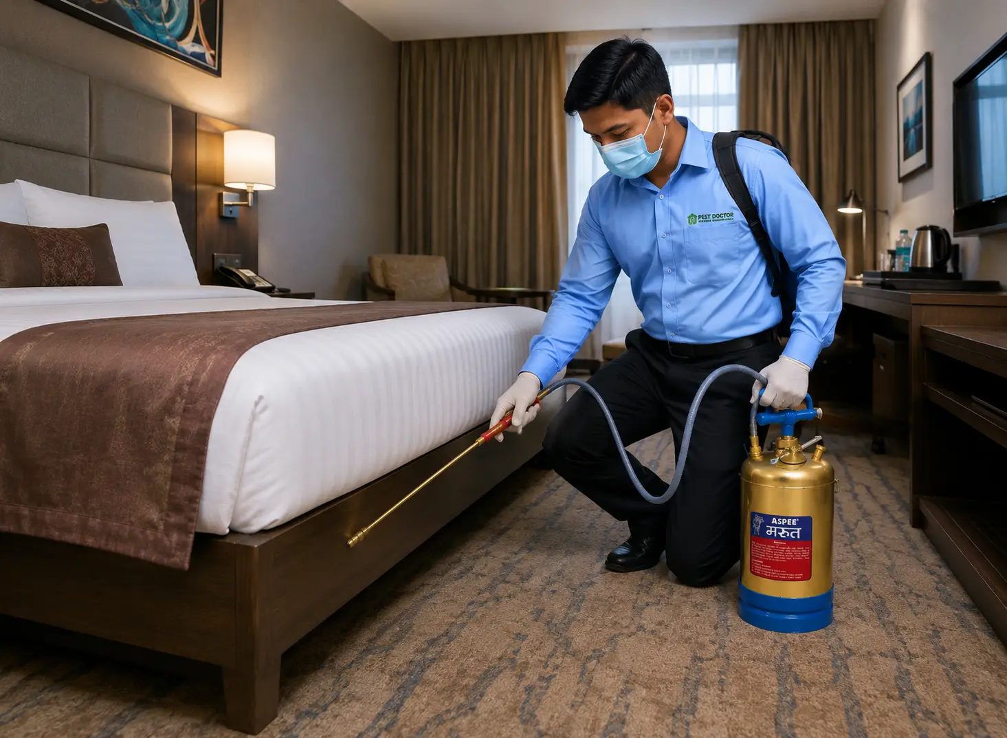 Discreet pest control for hotels and resorts in Bengaluru