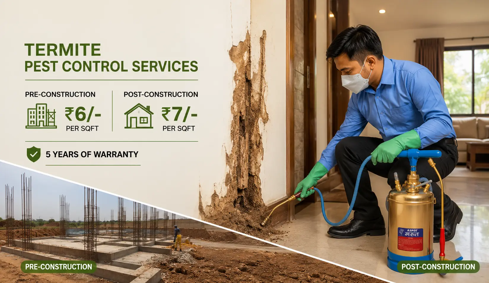Commercial pest control services in Bengaluru